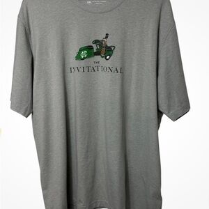 NWT Peter Millar Gray Graphic T-Shirt XXL Pima Cotton